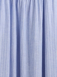 Linen-Blend Drop-Waist Maxi Dress