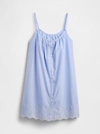 Eyelet Hem PJ Dress