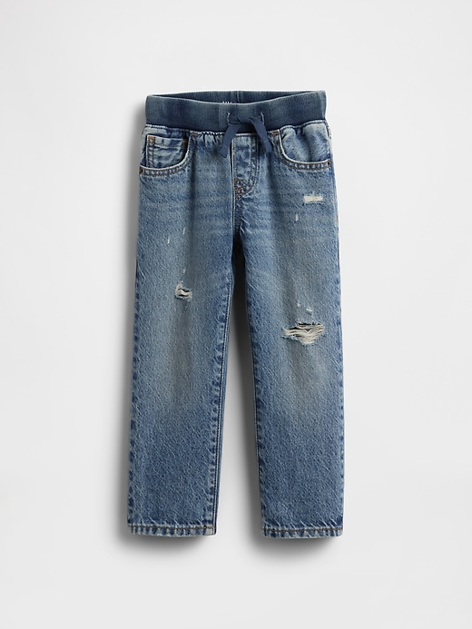 Image number 1 showing, Baby & Toddler Pull-On Original Straight Jeans