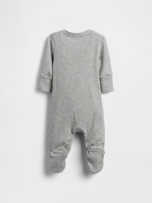 Image number 2 showing, Baby First Favorites TinyRib Footed One-Piece