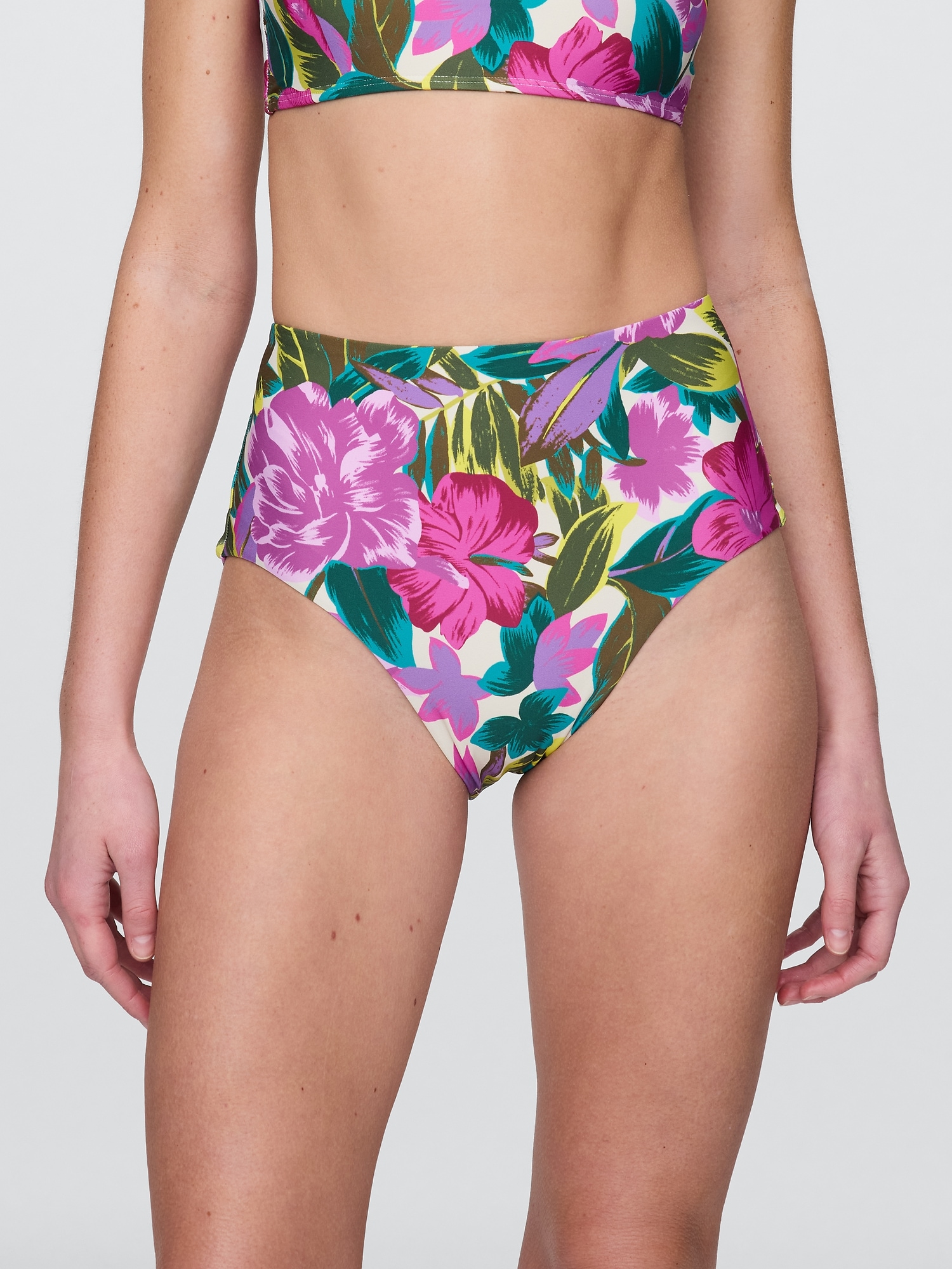 High Rise Bikini Bottom