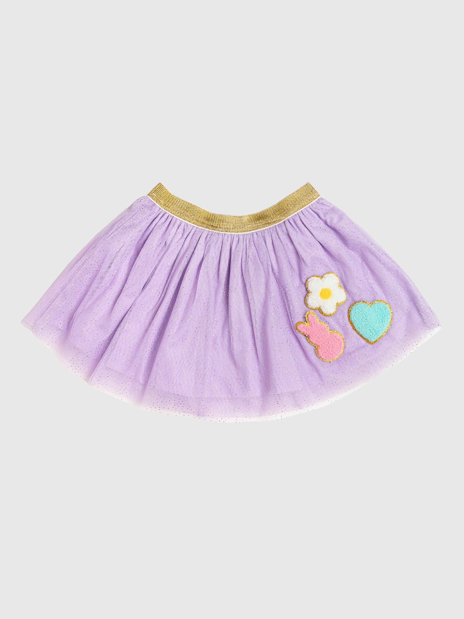Sweet Wink Bunny Patch Easter Tutu - Purple