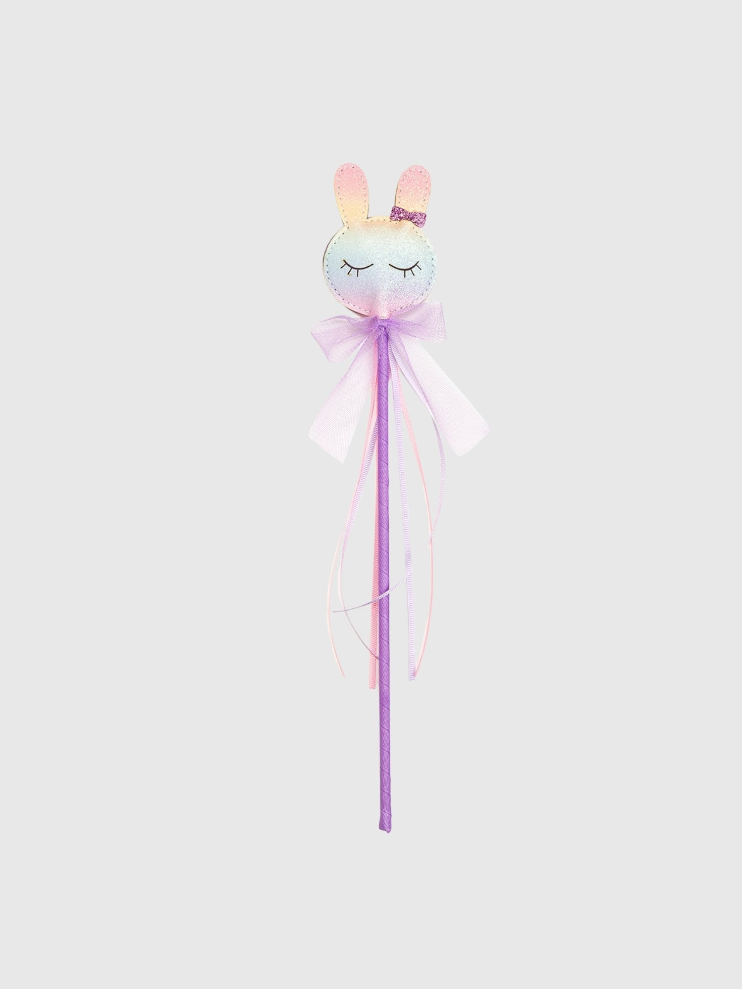 Sweet Wink Pastel Rainbow Easter Bunny Wand