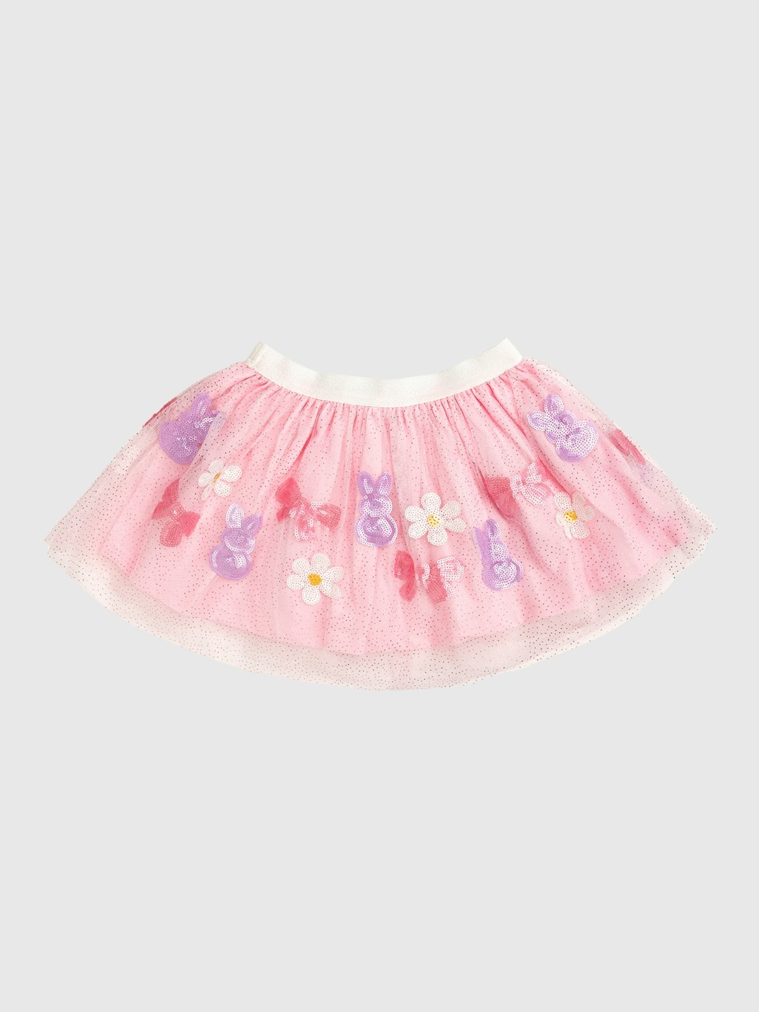 Sweet Wink Bunny Bow Sequin Easter Tutu
