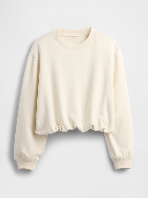 Image number 5 showing, Heavyweight French Terry Bubble-Hem Sweatshirt