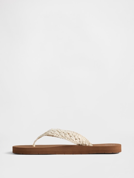 Image number 5 showing, Kids Crochet Flip Flops