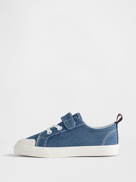 Image number 5 showing, Toddler Denim Sneakers