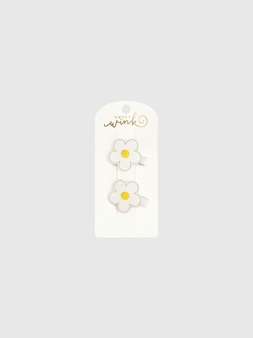 Image number 1 showing, Sweet Wink Daisy Flower Clip Set