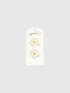Sweet Wink Daisy Flower Clip Set