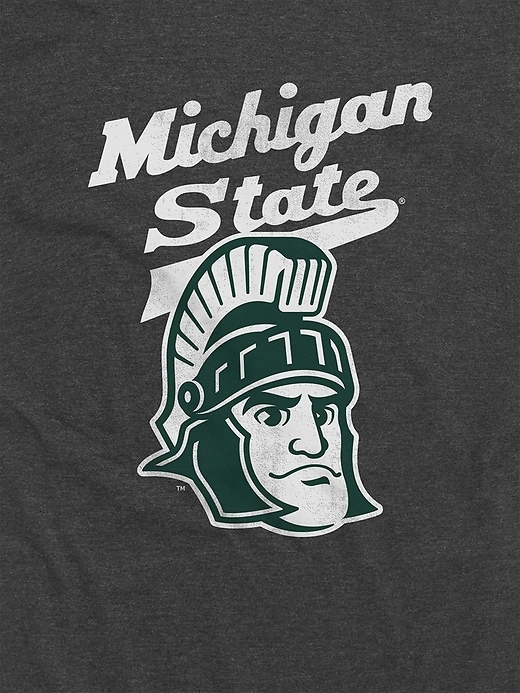 Image number 3 showing, Michigan State Spartans Mascot Graphic T-Shirt