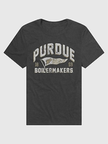 Purdue Boilermakers Banner Graphic T-Shirt