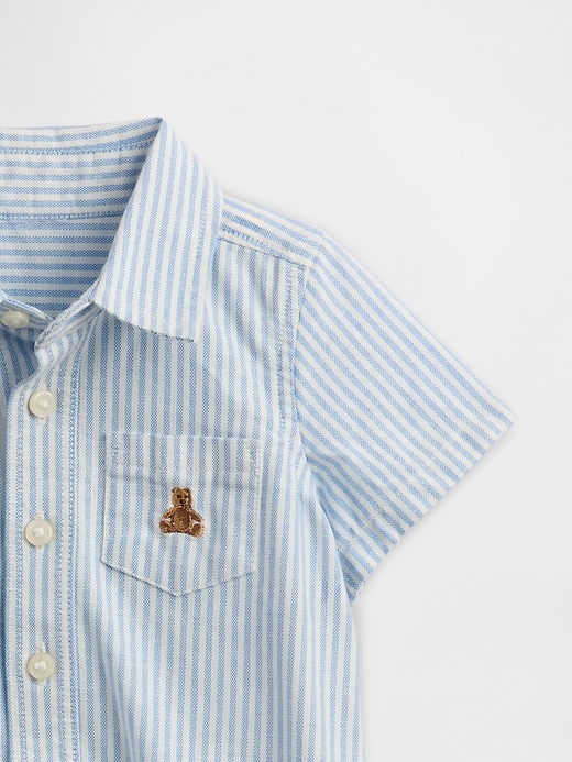 Image number 3 showing, Baby Oxford Bodysuit