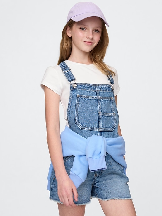Image number 3 showing, Kids Denim Shortalls