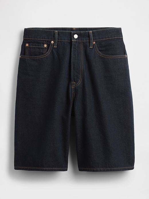 Image number 6 showing, 10.5" Baggy Denim Shorts