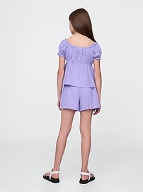 Kids Crinkle Gauze Outfit Set