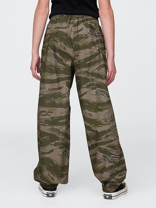 Image number 4 showing, Kids Poplin Baggy Joggers