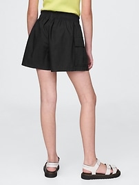 Kids Poplin Easy Cargo Shorts