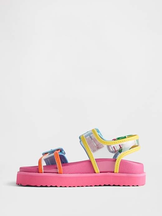 Image number 5 showing, Baby & Toddler Transparent Buckle Sandals