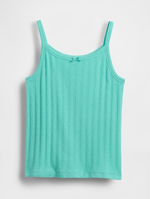 Image number 2 showing, Kids Pointelle Rib Cami