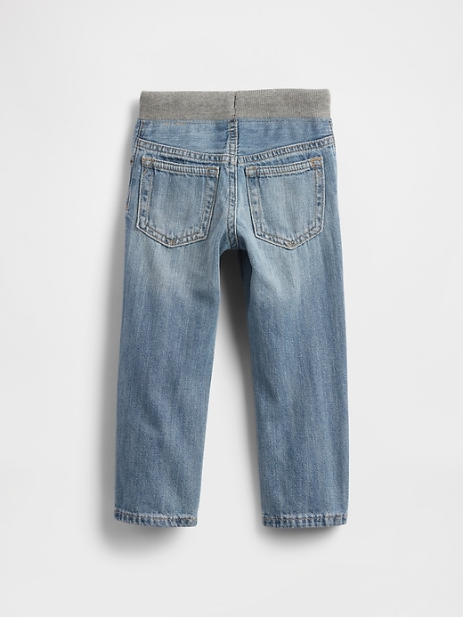 Image number 2 showing, Baby & Toddler Pull-On Slim Jeans