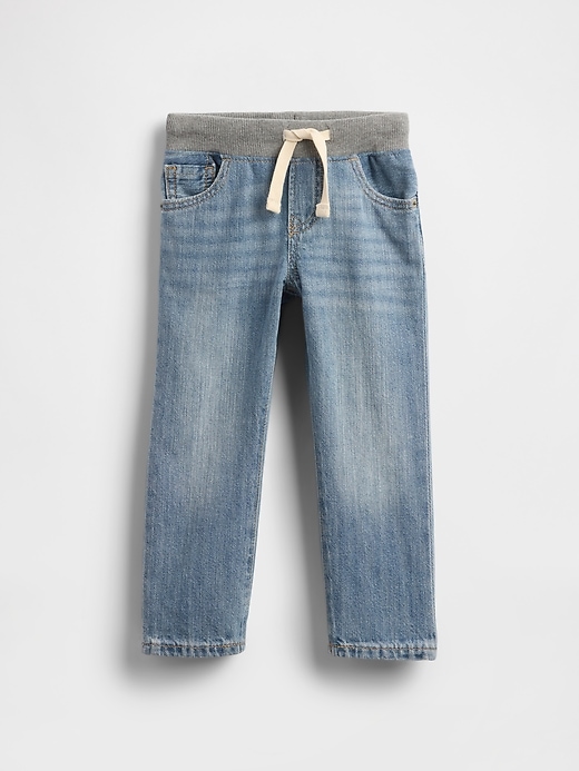 Image number 1 showing, Baby & Toddler Pull-On Slim Jeans