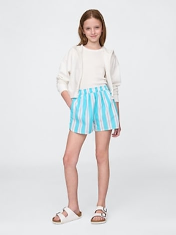 Kids Poplin Easy Shorts