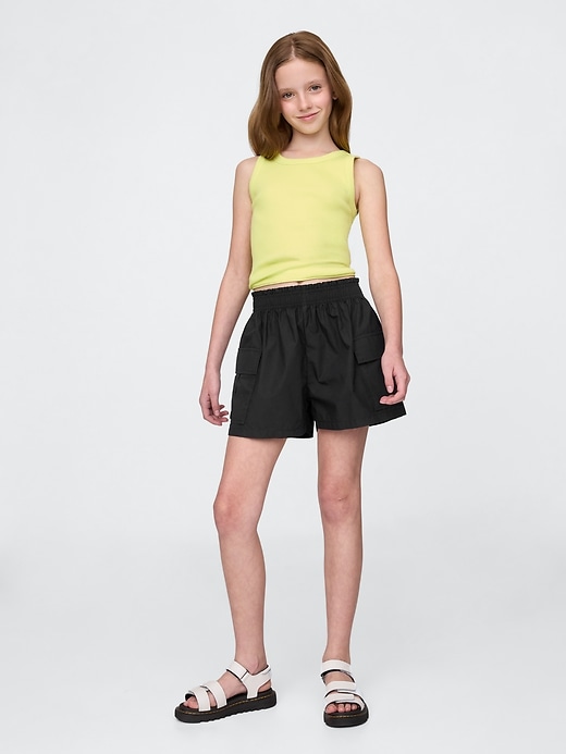 Image number 1 showing, Kids Poplin Easy Cargo Shorts