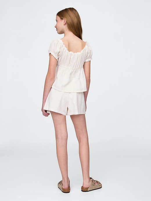 Image number 3 showing, Kids Crinkle Gauze Outfit Set