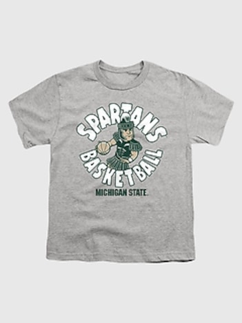 Kids Michigan State Spartans Basketball Graphic T-Shirt