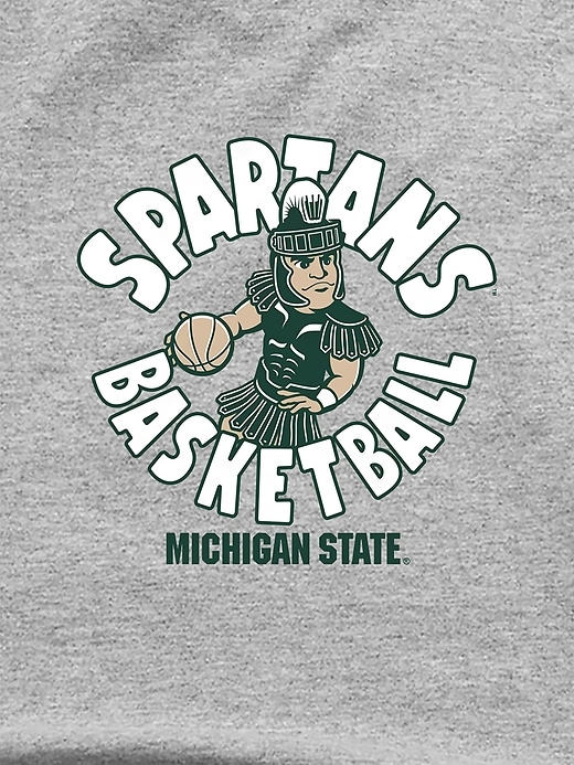 Image number 3 showing, Toddler Michigan State Spartans Basketball Graphic T-Shirt