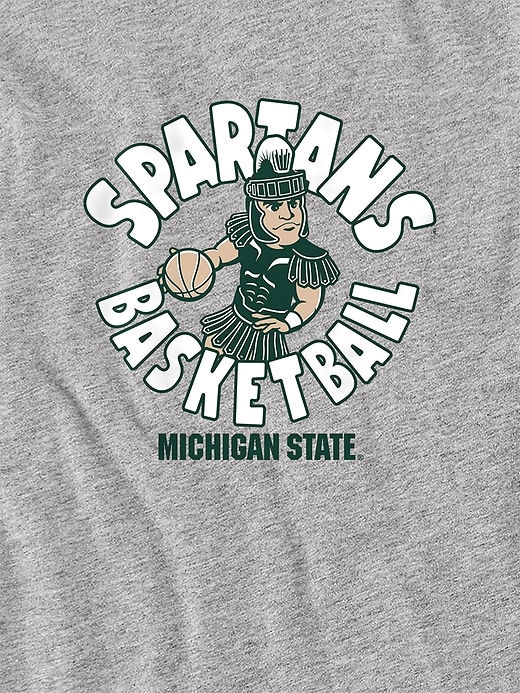 Image number 3 showing, Kids Michigan State Spartans Basketball Graphic T-Shirt