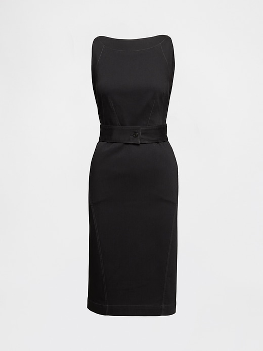 Image number 6 showing, GapStudio Seamed Denim Dress