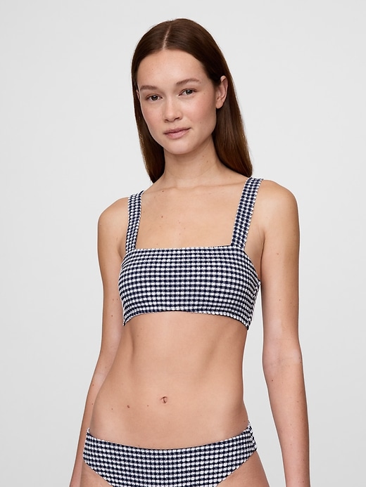 Image number 1 showing, Colorblock Bandeau Bikini Top