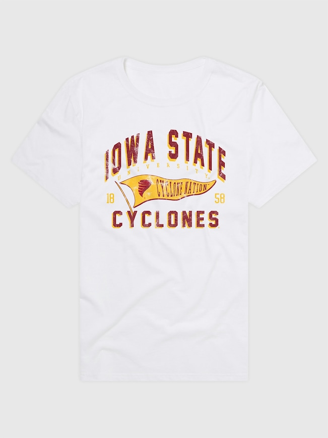 Iowa State Cyclones Banner Graphic T-Shirt