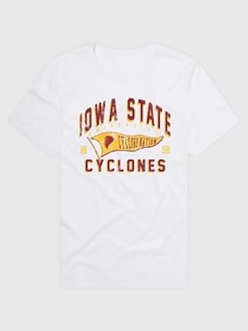 Iowa State Cyclones Banner Graphic T-Shirt