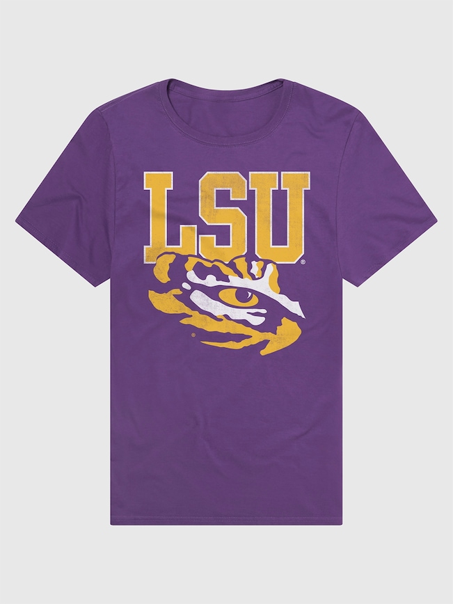 Louisiana State Tigers Mascot Graphic T-Shirt