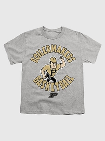 Kids Purdue Boilermakers Basketball Graphic T-Shirt