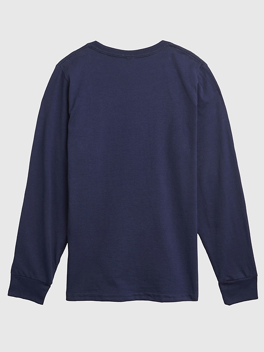 Image number 2 showing, Toddler Sesame Street Group Heart Long Sleeve Graphic Tee