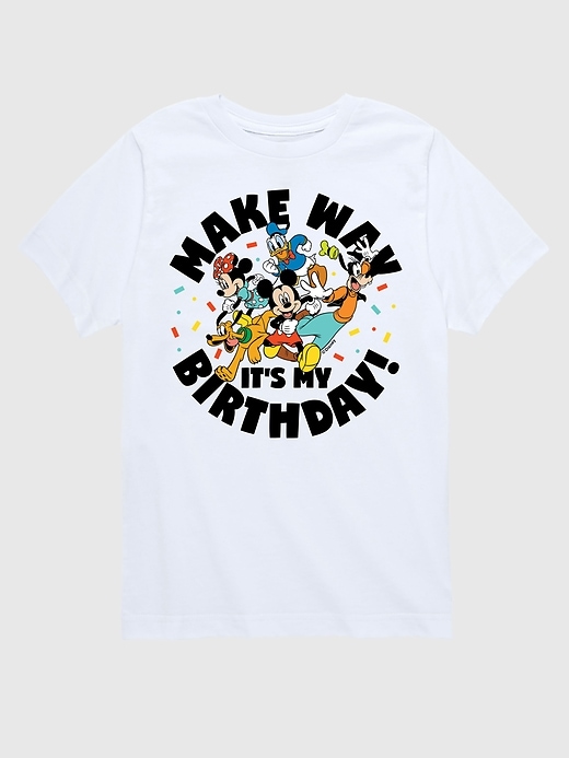Image number 1 showing, Toddler Disney Make Way It's My Birthday Graphic Tee