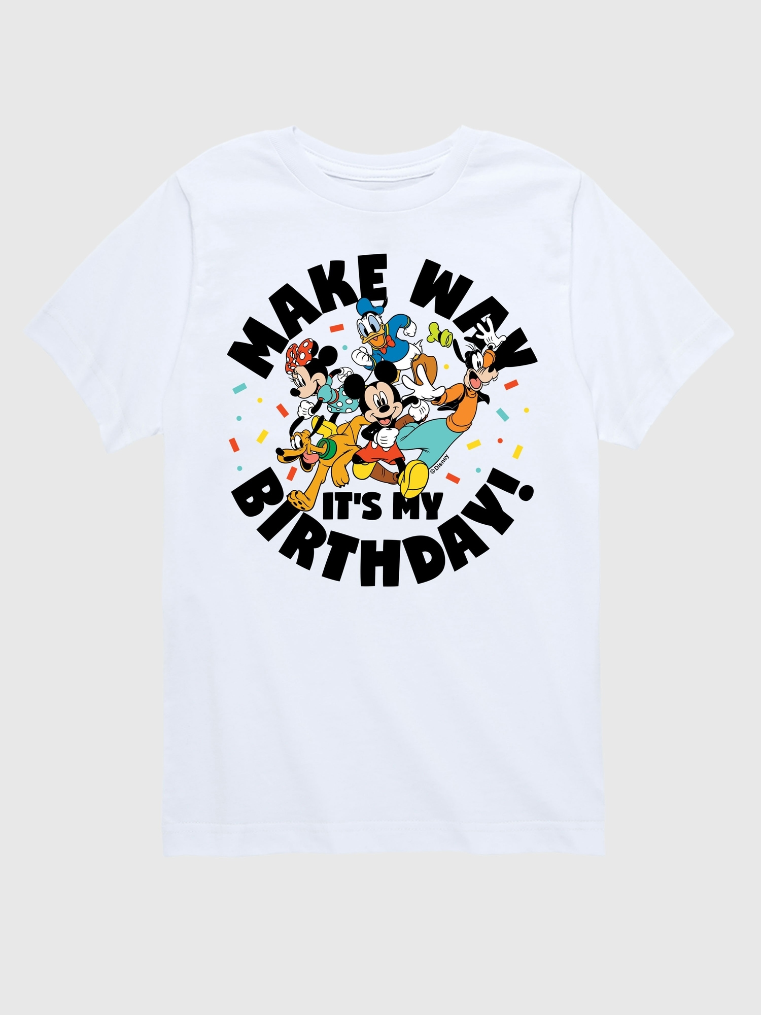 Toddler Disney Make Way It's My Birthday Graphic Tee