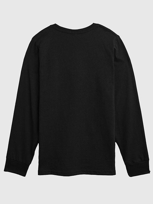 Image number 2 showing, Kids Hot Wheels Logo Spray Paint Long Sleeve Graphic Tee