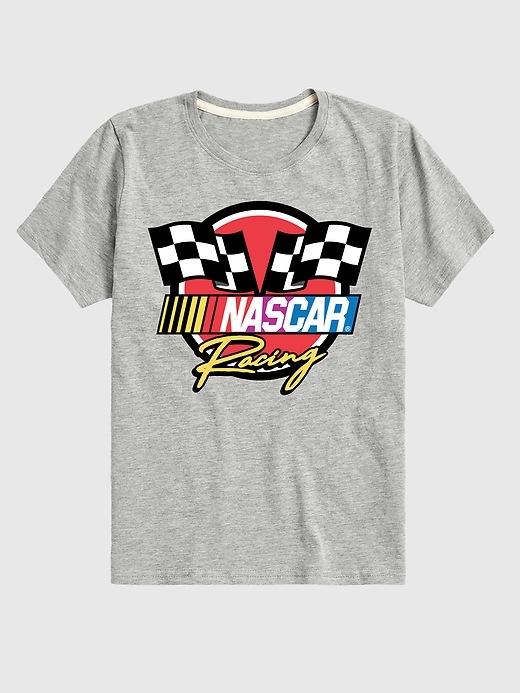 Image number 1 showing, Kids NASCAR Racing Logo Short Sleeve Graphic Tee