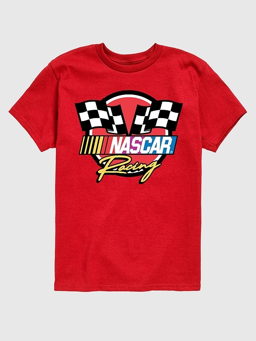 Image number 1 showing, Kids NASCAR Racing Logo Short Sleeve Graphic Tee