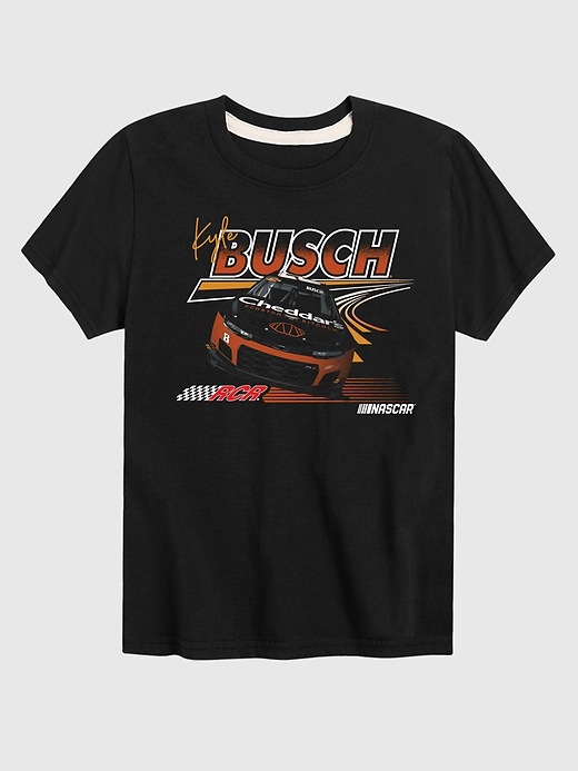Image number 1 showing, Kids NASCAR Kyle Busch Race Lines Short Sleeve Graphic Tee