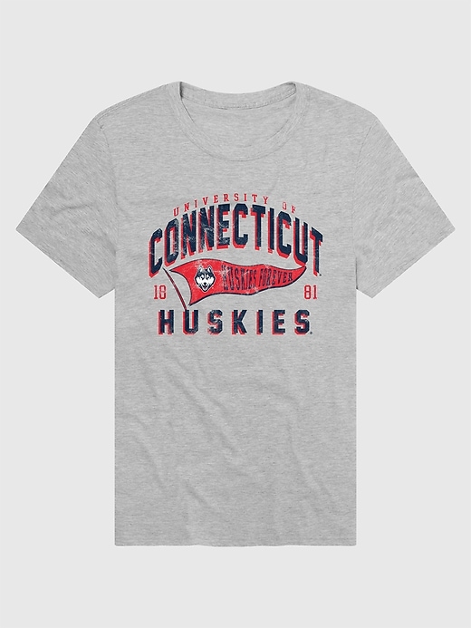 Image number 1 showing, UConn Huskies Banner Graphic T-Shirt
