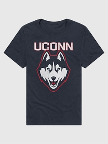 UConn Huskies Mascot Graphic T-Shirt