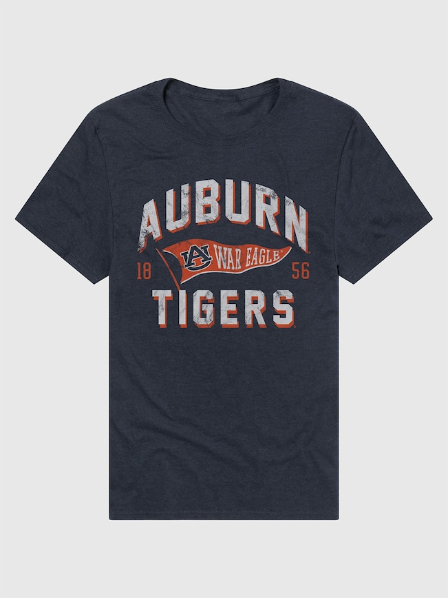 Auburn Tigers Banner Graphic T-Shirt
