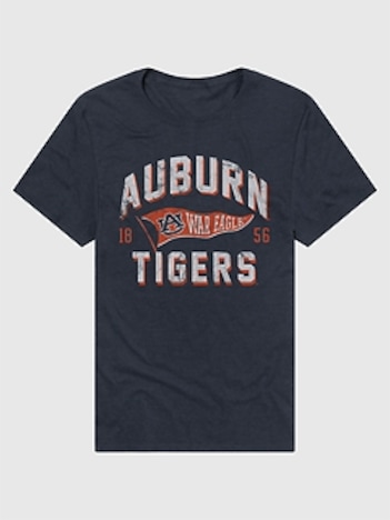 Auburn Tigers Banner Graphic T-Shirt
