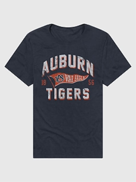 Auburn Tigers Banner Graphic T-Shirt