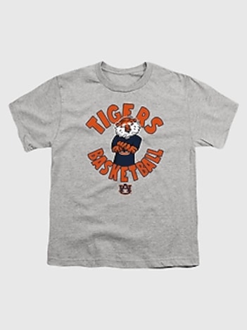 Kids Auburn Tigers Basketball Graphic T-Shirt
